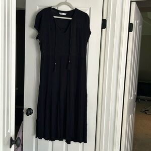 Women’s Sonoma Black Gauze Dress size Large - gently used